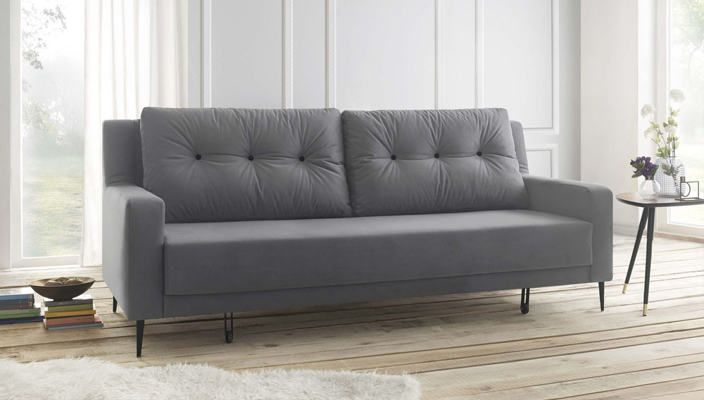 Bergen droit convertible velours Bergen droit convertible velours