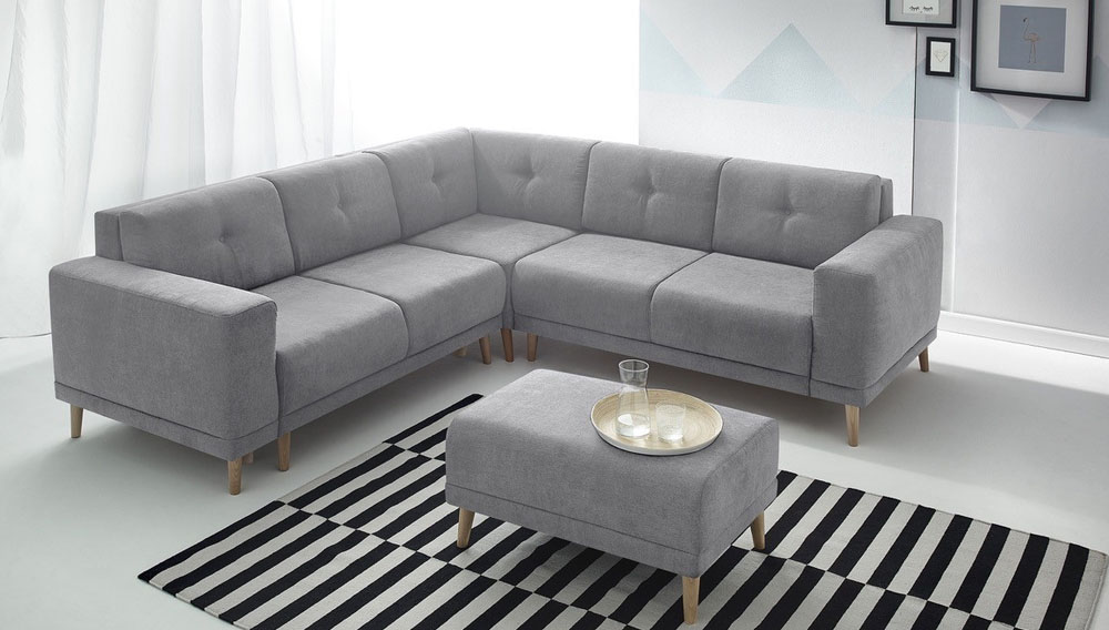 Luna panoramique convertible avec pouf Luna panoramique convertible avec pouf