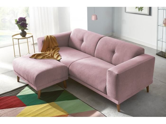 Sofa With Pouffe Luna