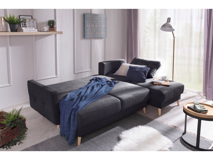Canapé Copenhagen Réversible Coffre D'angle Convertible OTXiPZku