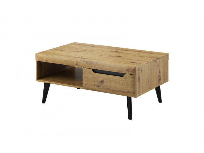 Coffee Table Nordi Retro Black And Oak Subleem Coffee Table Nordi Retro Black And Oak