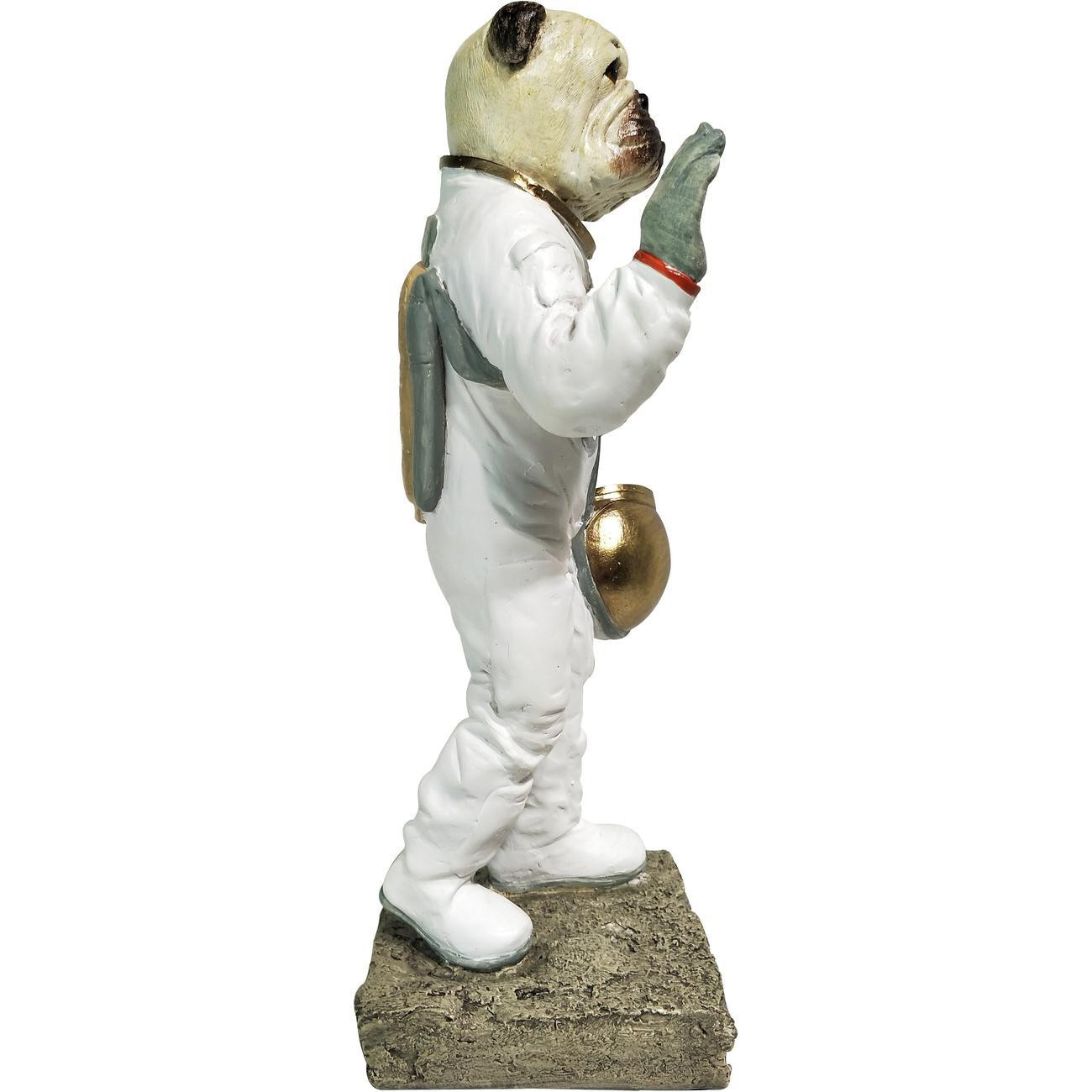 Statue MED chien astronaute