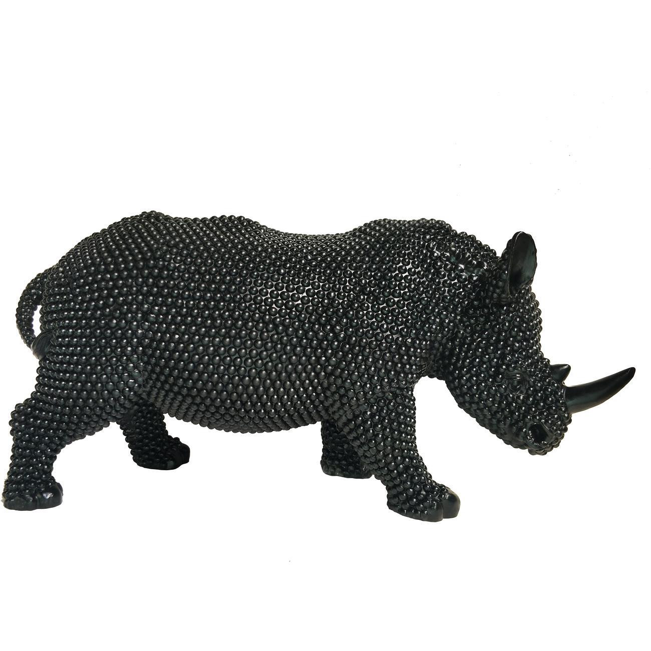 Statue RINO rhinocéros noir