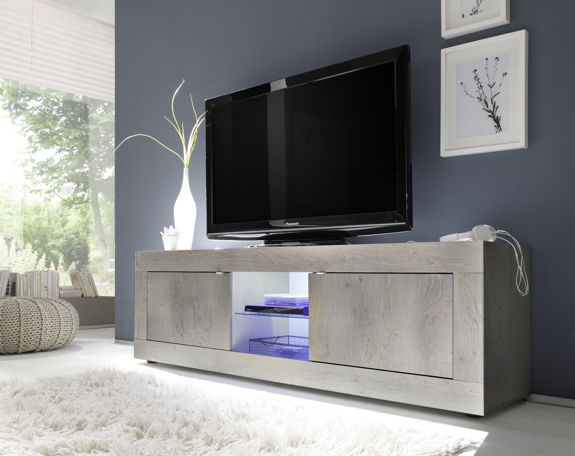 Subleem Meuble Tv 180 Cm 2 Portes Basica Pin Clair Conforama subleem-meuble-tv-180-cm-2-portes-basica-pin-clair-conforama